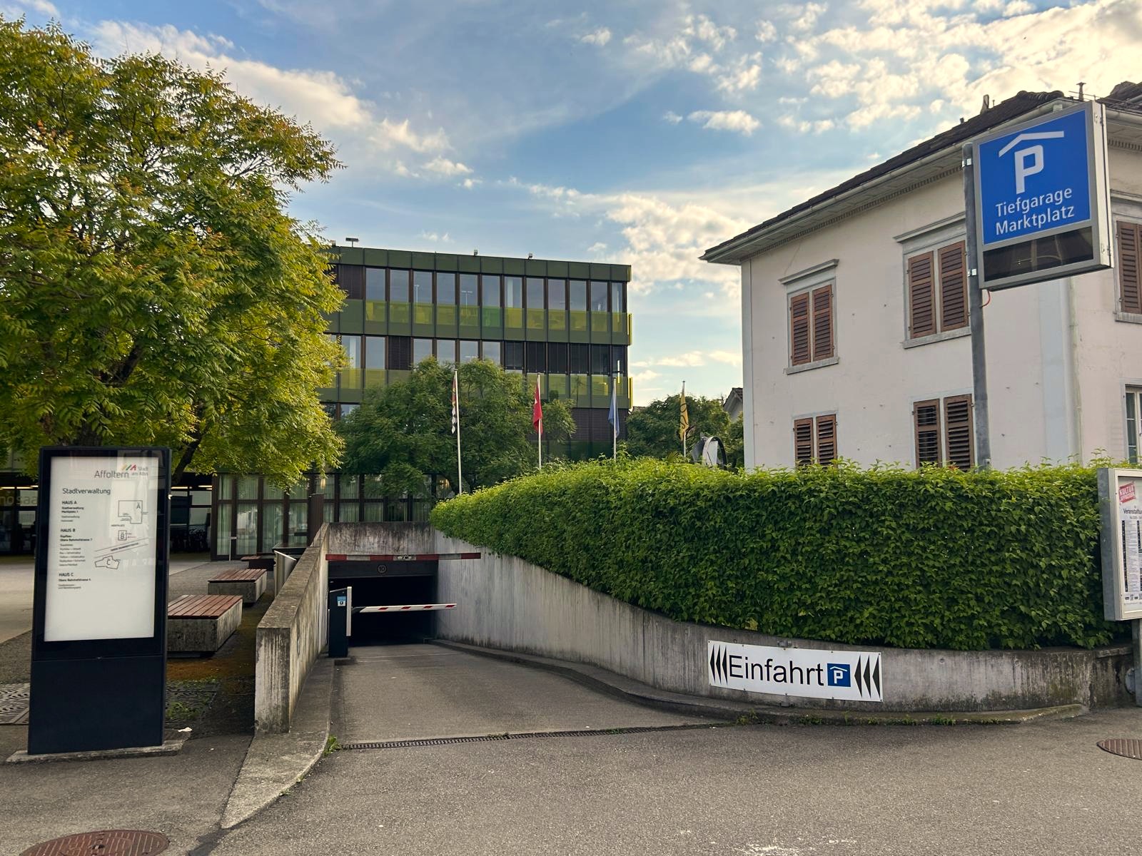 Tiefgarage Marktplatz Affoltern am Albis
